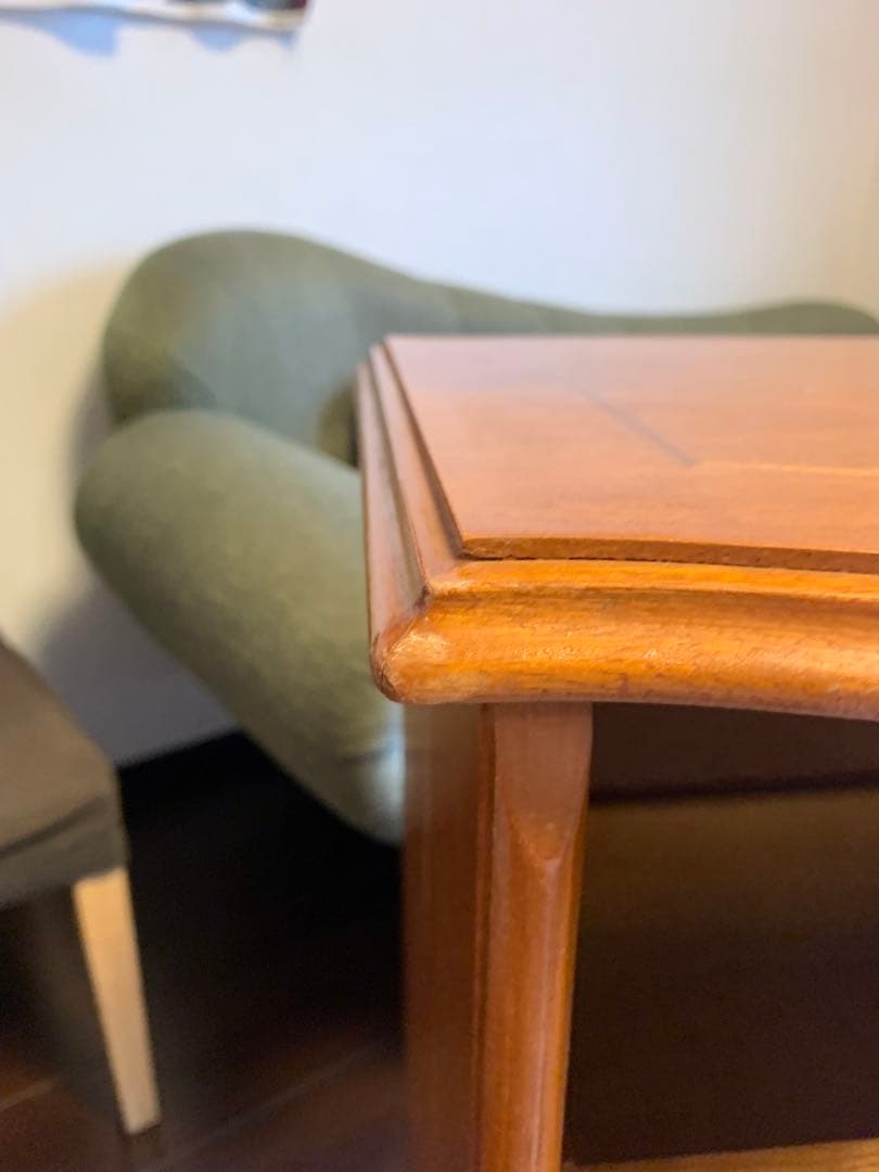 アンティーク家具　象嵌 3段チェスト　猫脚