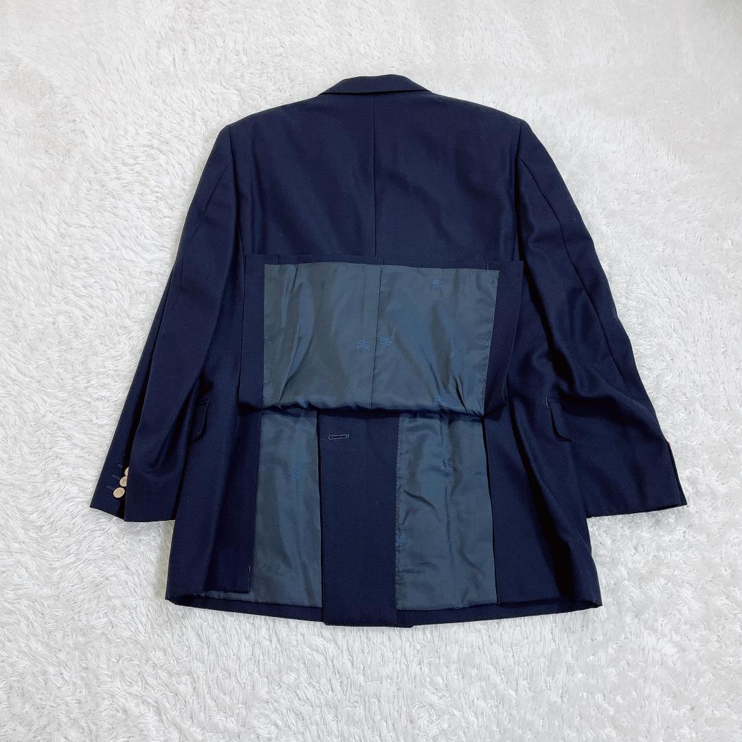 Burberrys 紺ブレ ダブル ネイビー 金ボタン シャドーホース AB7