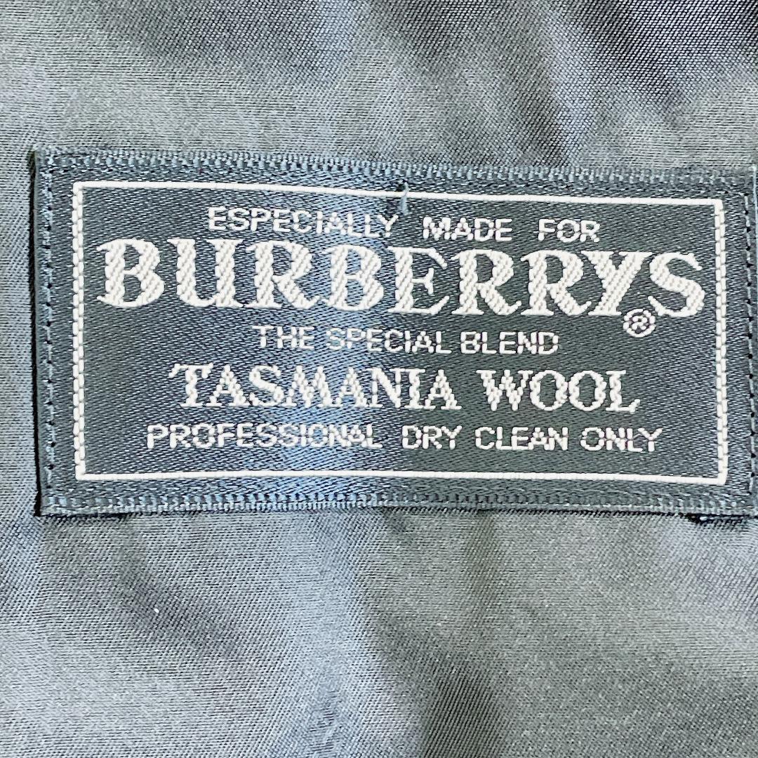 Burberrys 紺ブレ ダブル ネイビー 金ボタン シャドーホース AB7