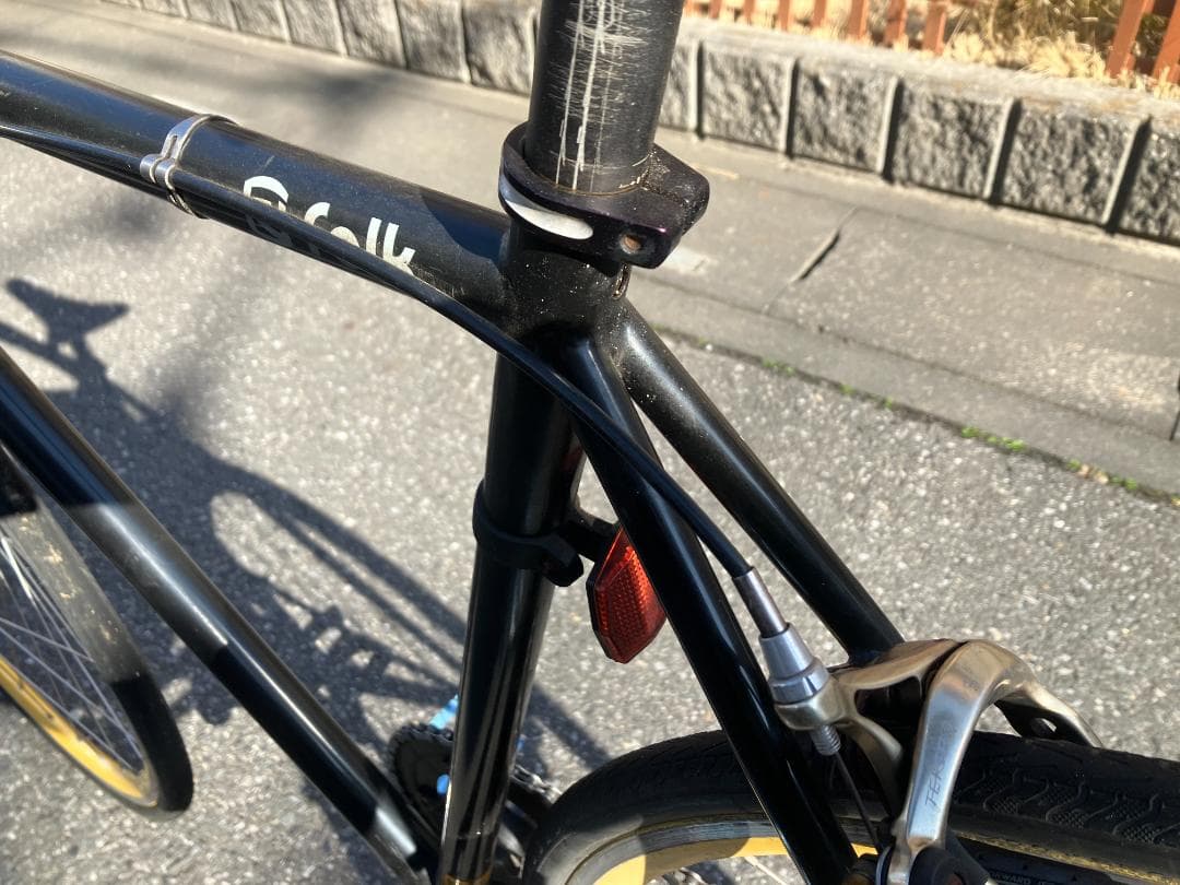 【専用　訳あり】ピストバイク　ARESBIKES FOLK　510mm　埼玉引取