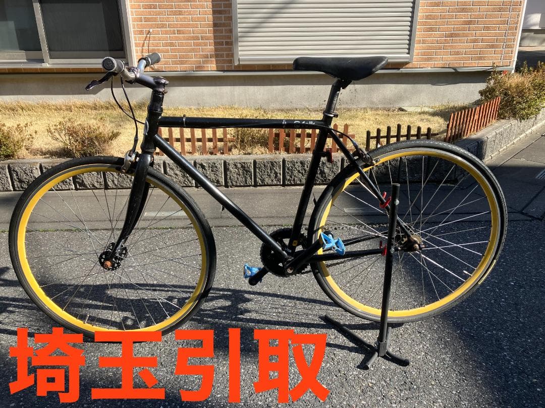 【専用　訳あり】ピストバイク　ARESBIKES FOLK　510mm　埼玉引取