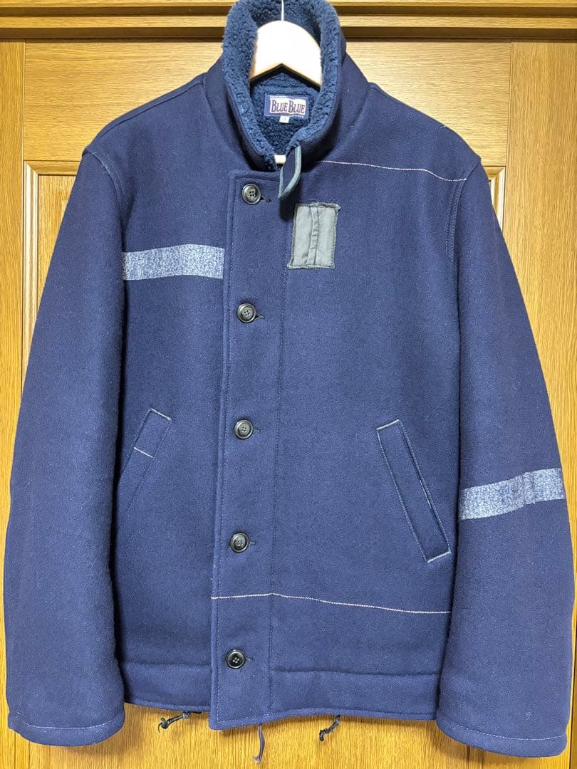 BLUEBLUE ジャケット メルトンウール N-1 サイズ3 HRM