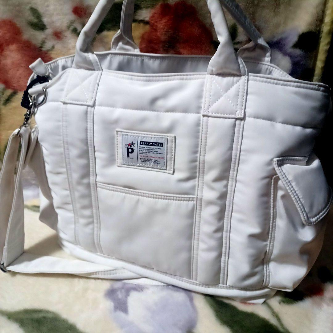 【新品同様】パーリーゲイツ　PEARLY　GATES　スヌーピー　ロッカーバッグ