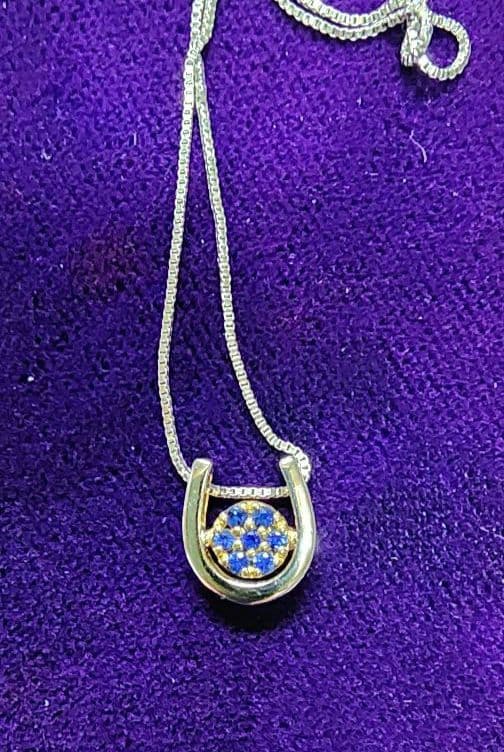 う*ん様 GSTV⭐ルビー•サファイアのリバーシブルペンダントトップRBSA約0