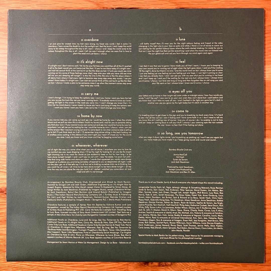 So Long, See You Tomorrow アナログレコード LP