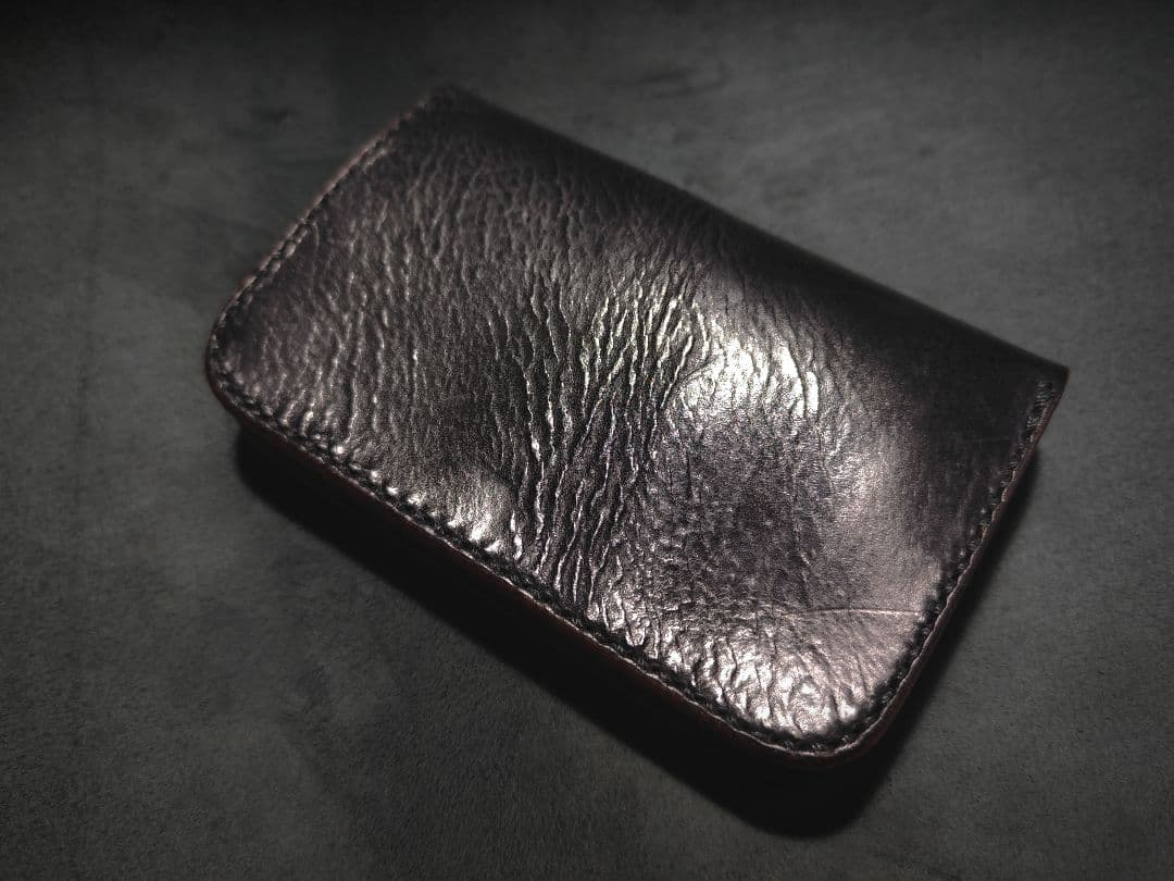 HORWEENクロムエクセル ミドルトラッカーウォレット③　ターコイズコンチョ