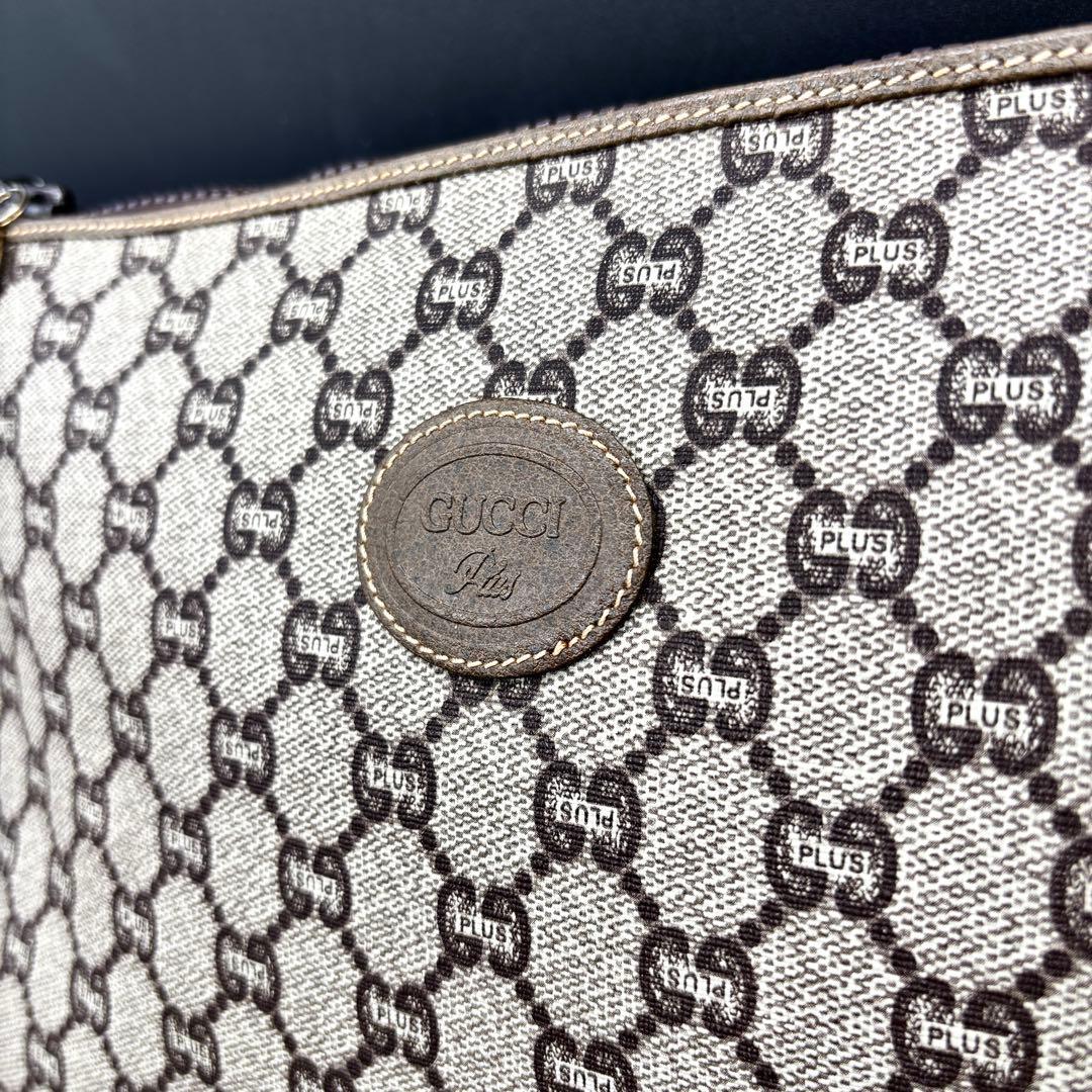 保証書付き　オールド gucci クラッチバッグ GGスプリーム