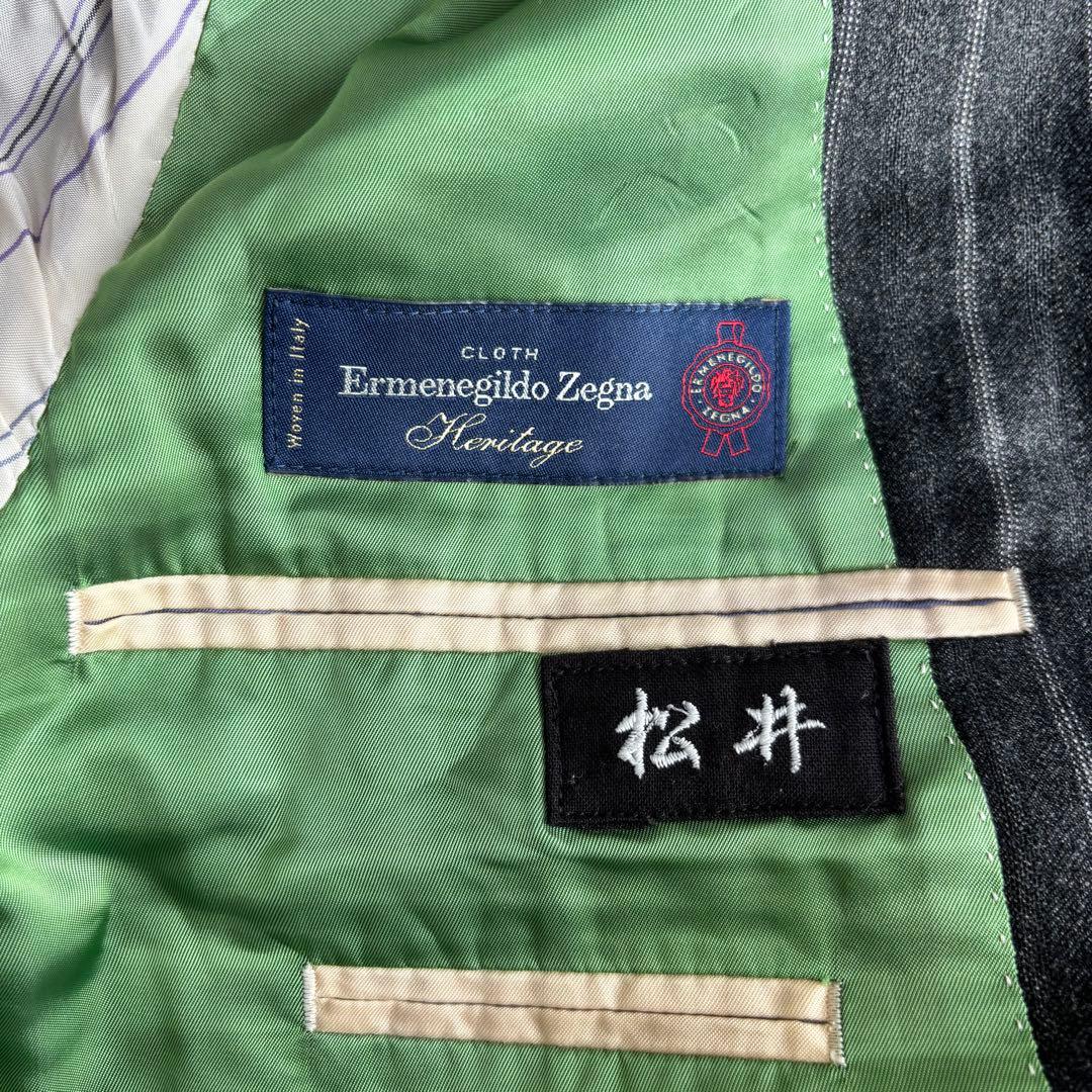 ✨️美品 Paul Smith ポールスミス ゼニア生地 スーツ XL グレー