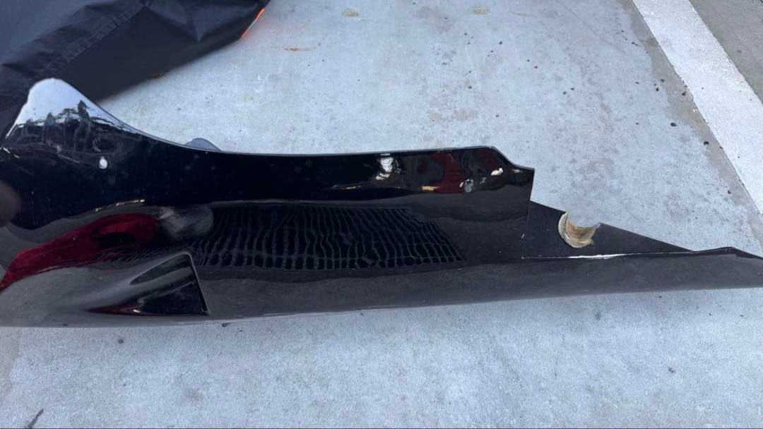 アンダーカウル 大型 ダクト ブラック 黒