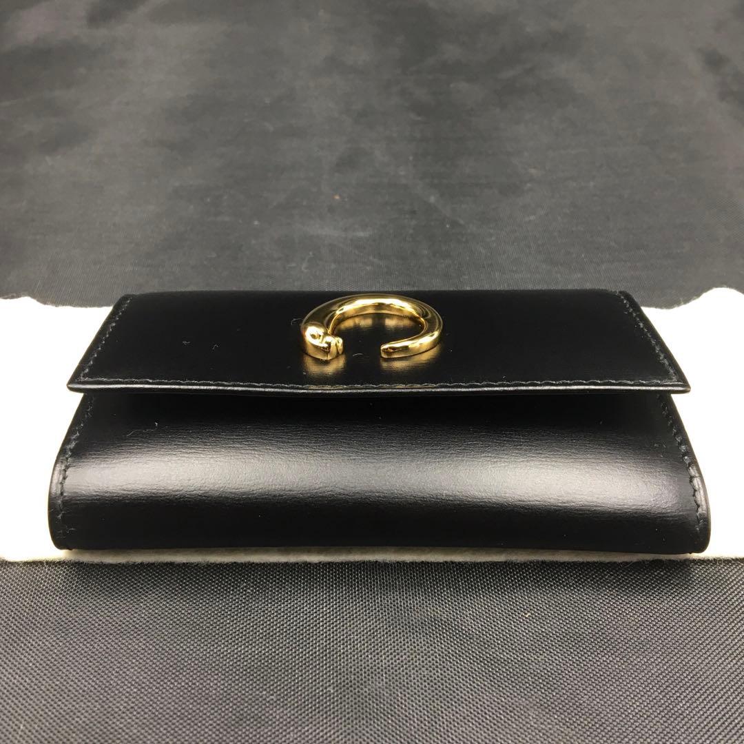 カルティエ キーケース ユニセックス パンテール 6連 CARTIER 黒