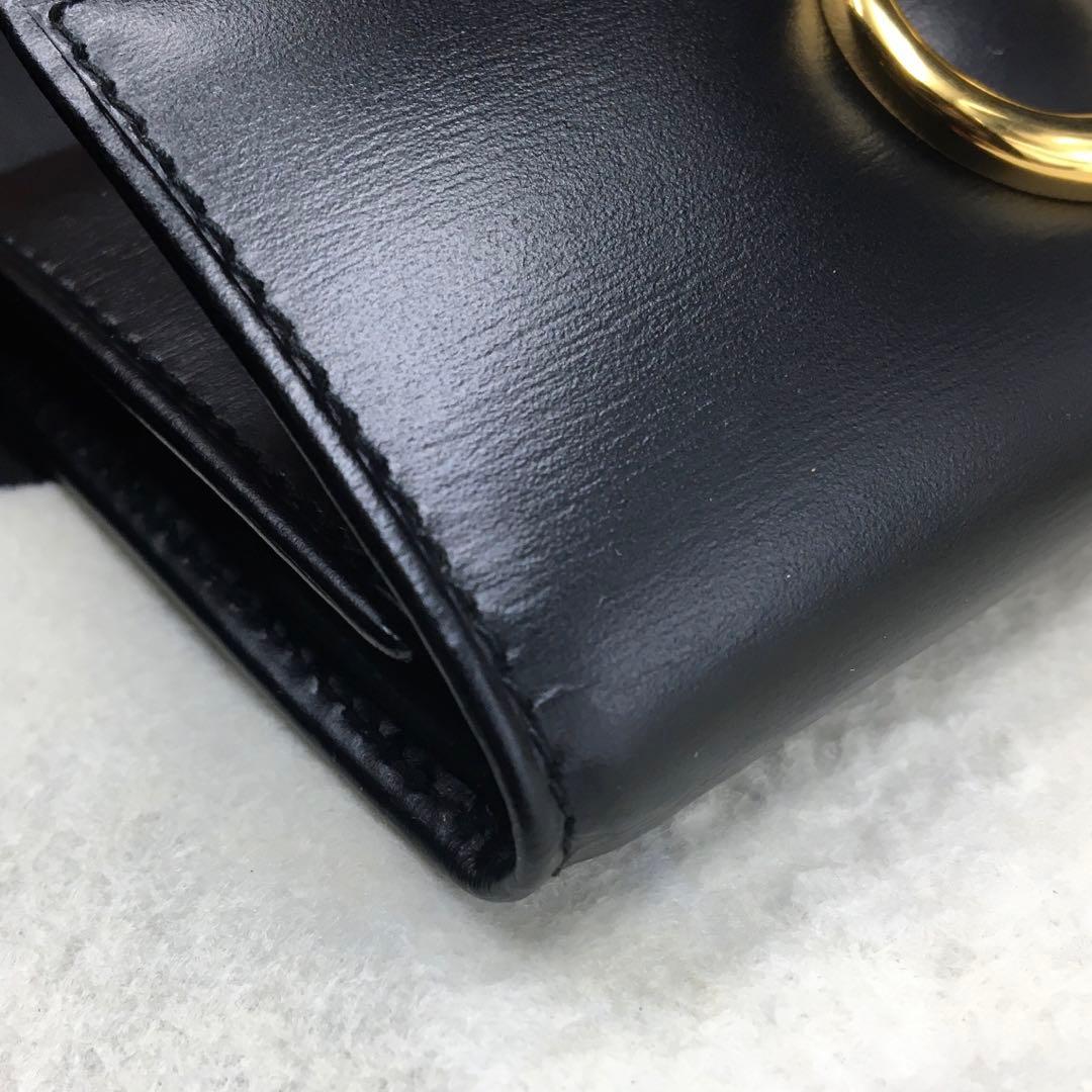 カルティエ キーケース ユニセックス パンテール 6連 CARTIER 黒