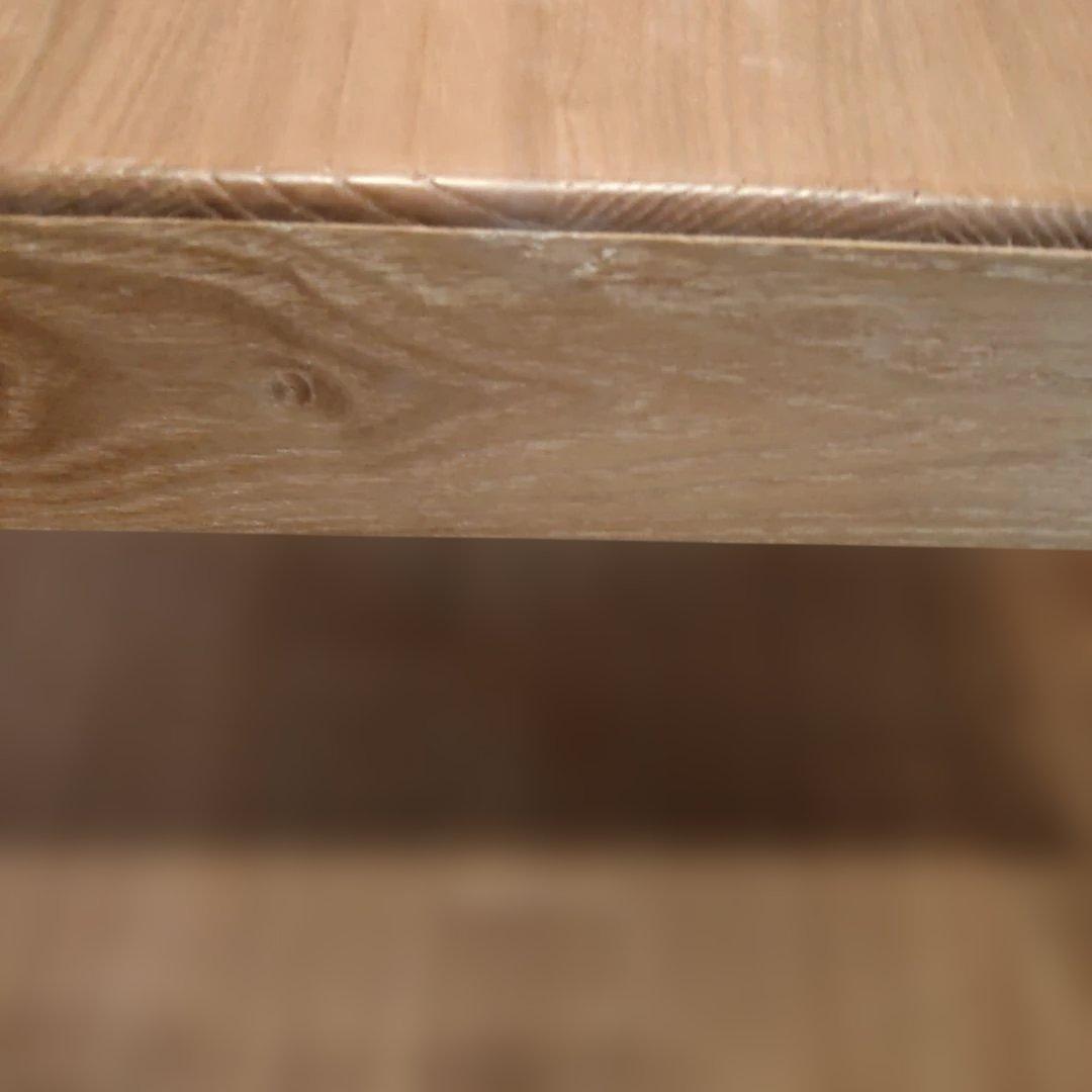 無印良品 木製アームチェア ダイニング用ラウンジチェア タモ材 北欧 廃盤品