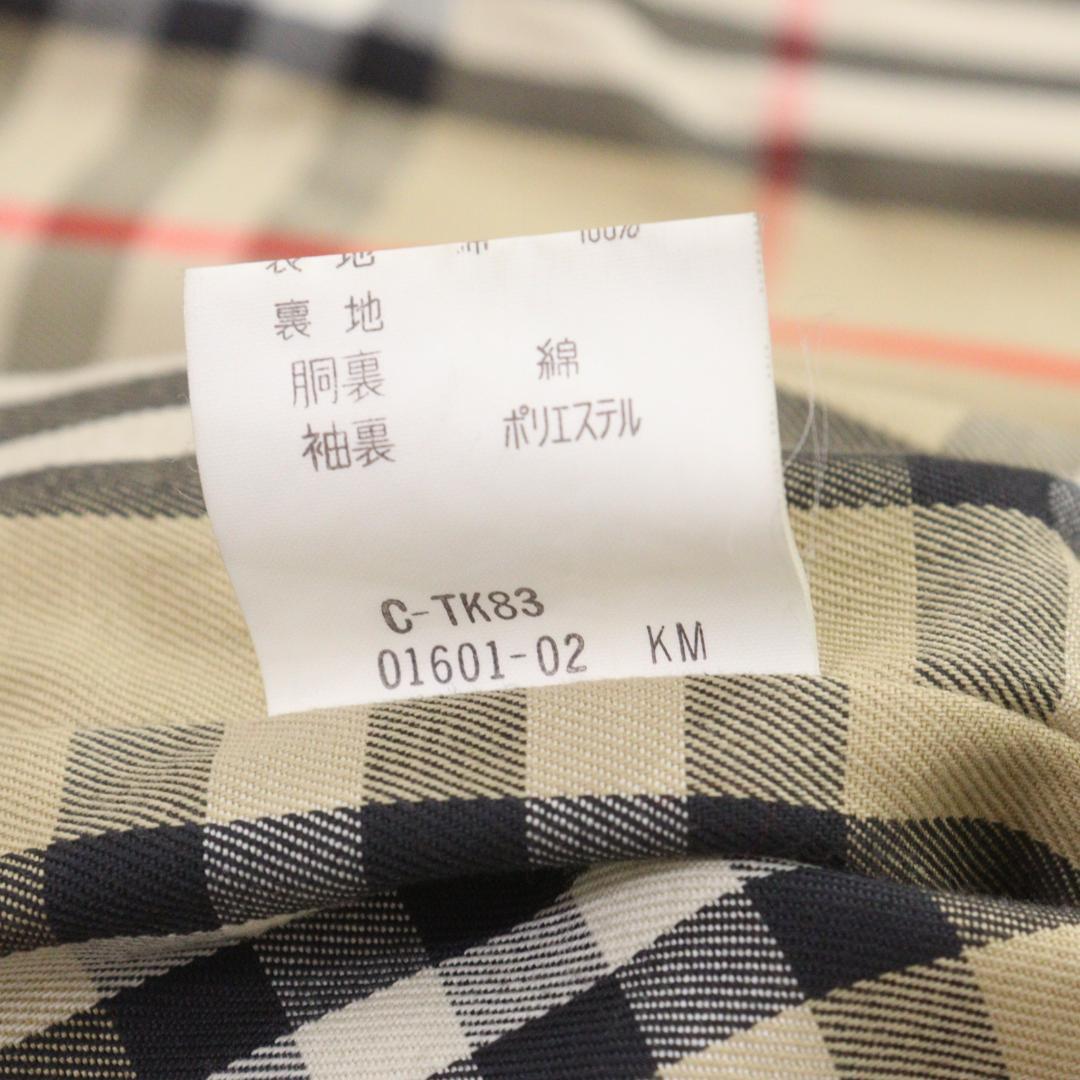 【美品】Burberrys トレンチコート ライナー付 ノバチェック ベルト
