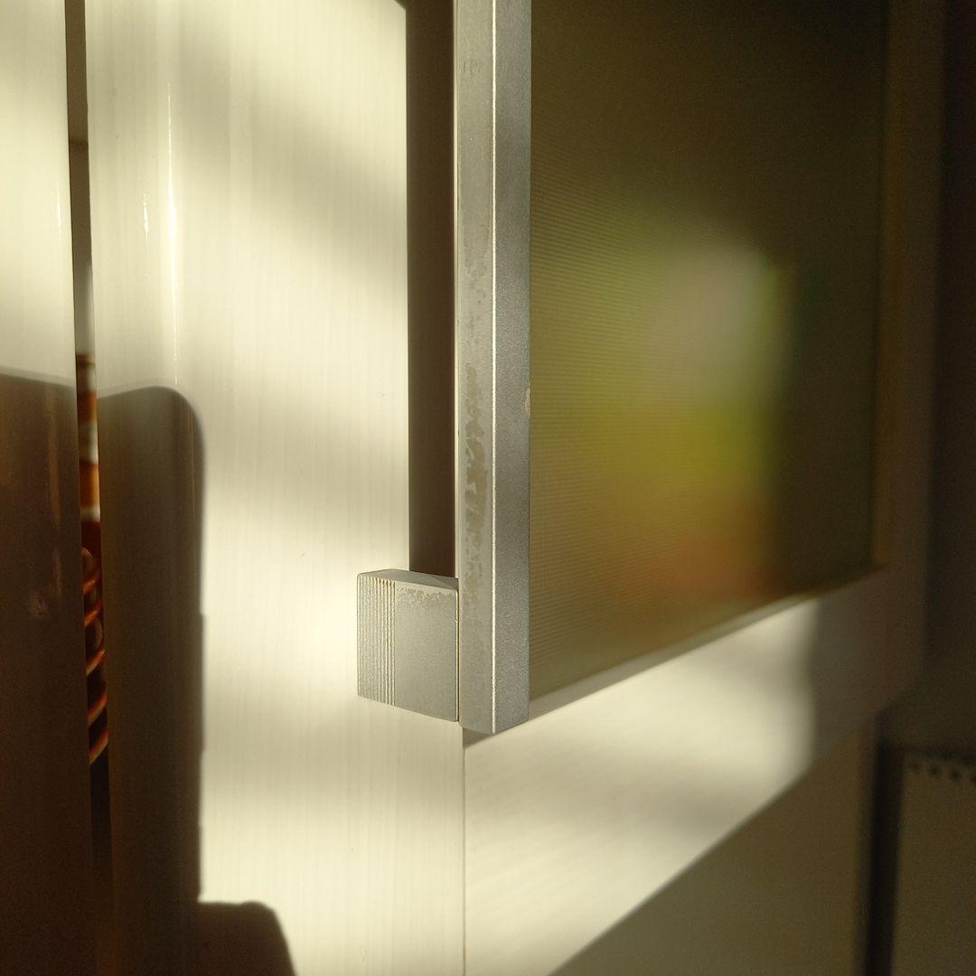 ニトリ製　レンジボード　食器棚+細長棚