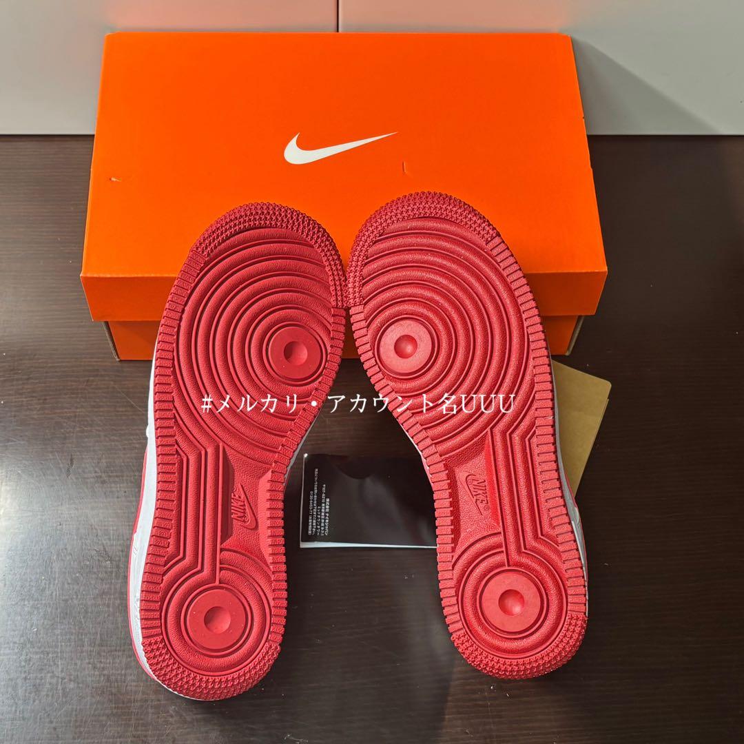 【新品24cm】NIKE｜エアフォース１’07 NN｜ホワイト/レッド