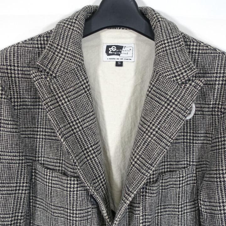 ●定番●エンジニアードガーメンツ　グレンチェック　ニューベッドフォードジャケット