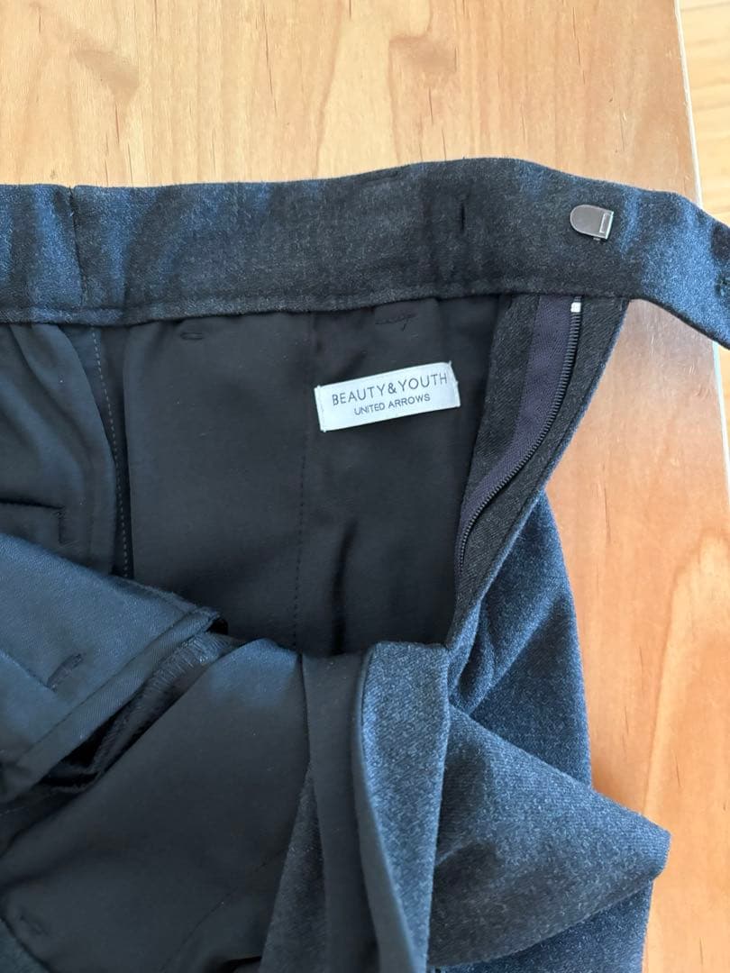 BEAUTY&YOUTH サキソニー セットアップ　ジャケット＆イージーパンツ