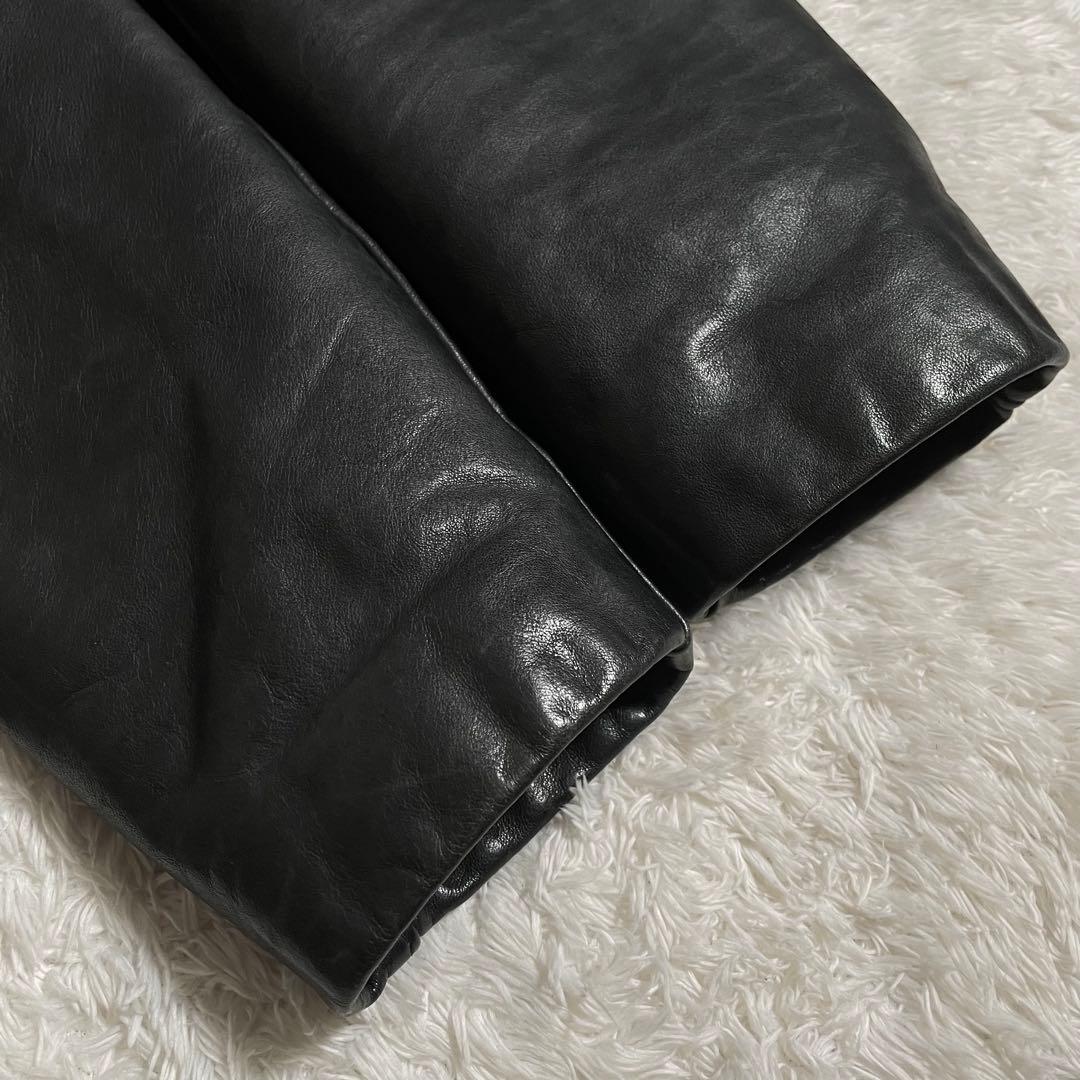 ショット ピーコート Pコート オイルドカウハイドレザー 140