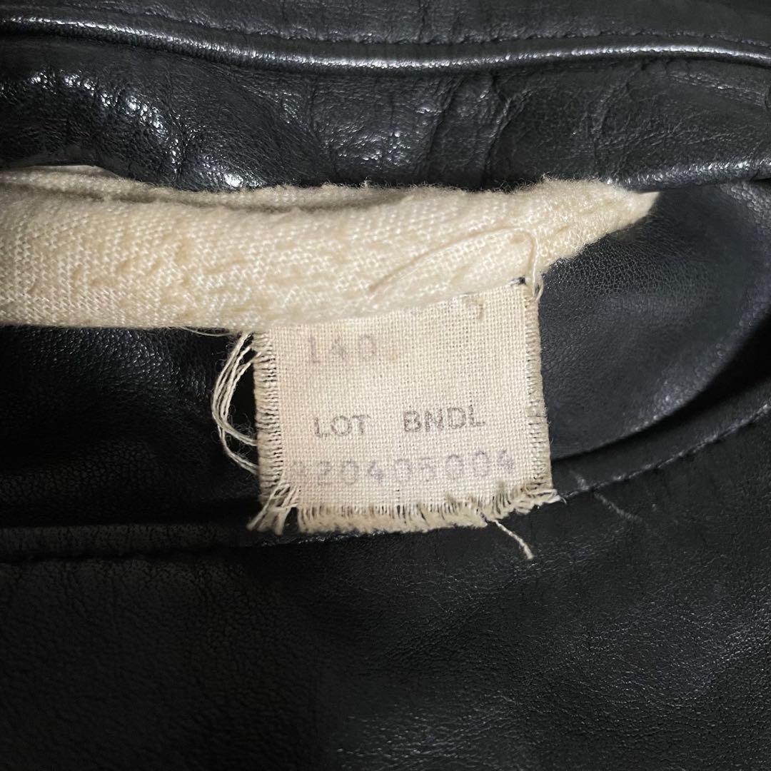 ショット ピーコート Pコート オイルドカウハイドレザー 140