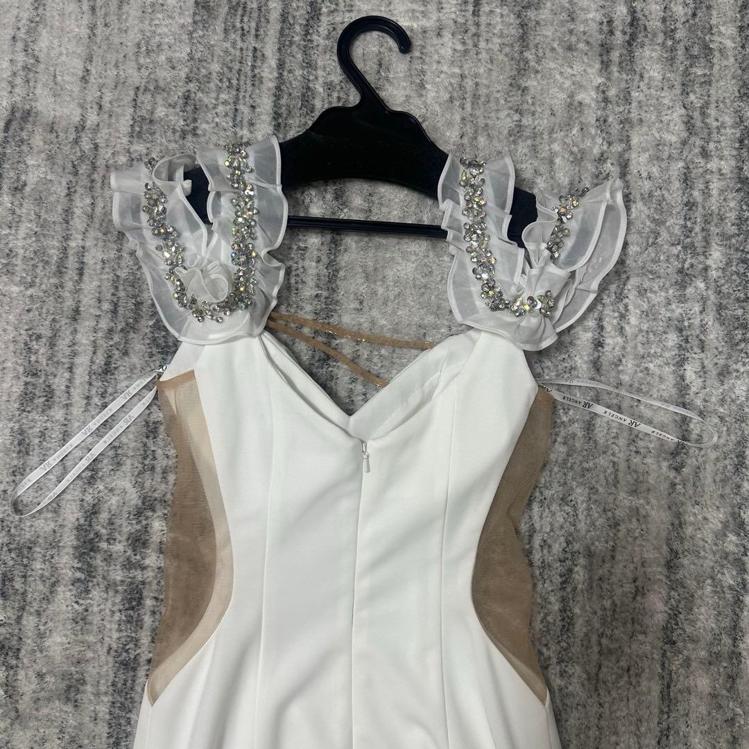 Sugarドレス ナイトキャバドレス ホワイト オフショルダー/セクシー/ドレス