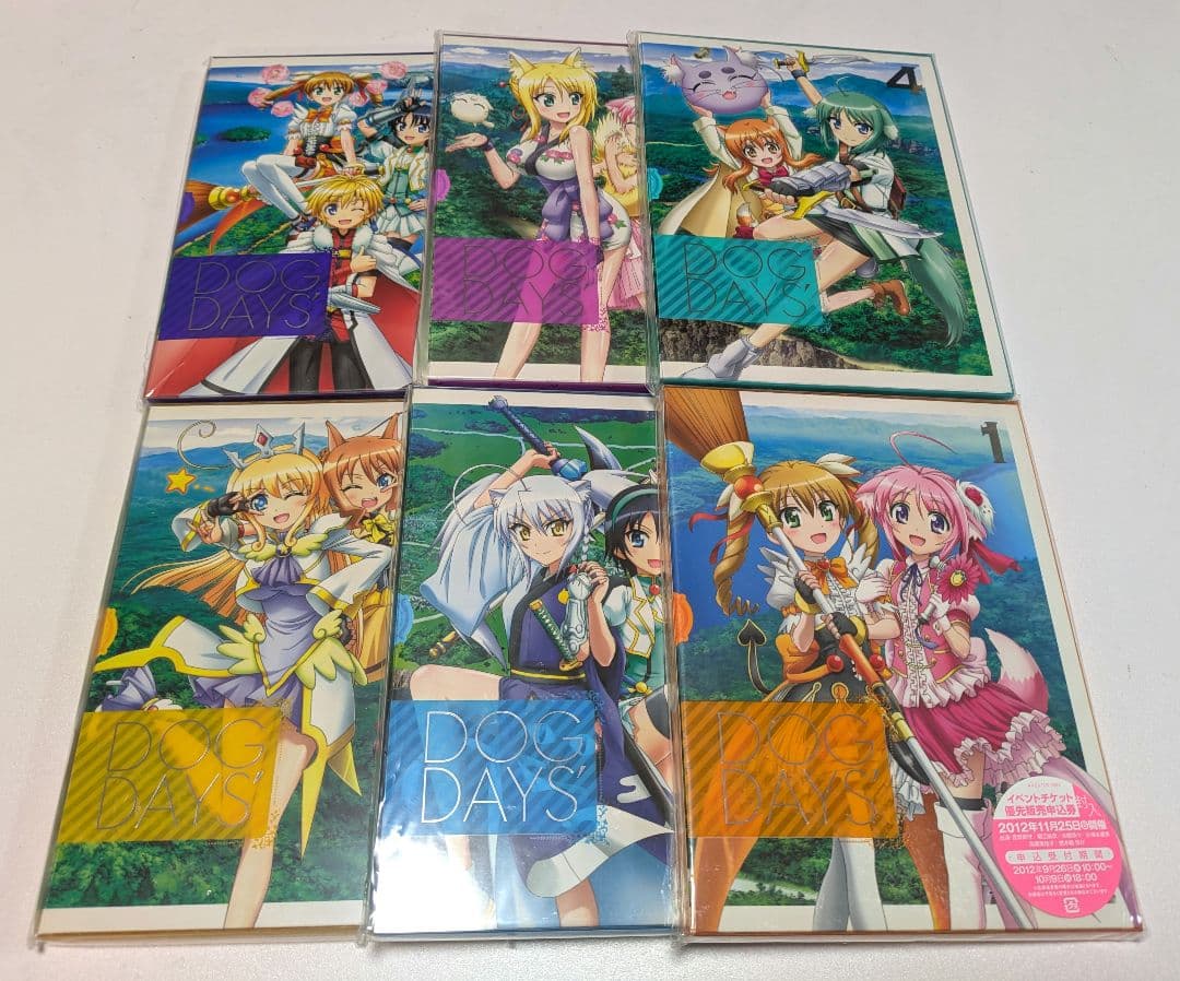 DOG DAYS 完全生産限定版　DVD　盤面　美品　アニメ　ドッグデイズ　特典