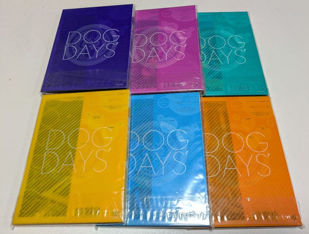 DOG DAYS 完全生産限定版　DVD　盤面　美品　アニメ　ドッグデイズ　特典
