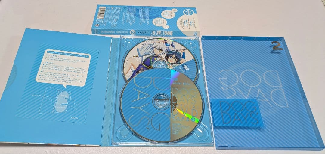 DOG DAYS 完全生産限定版　DVD　盤面　美品　アニメ　ドッグデイズ　特典