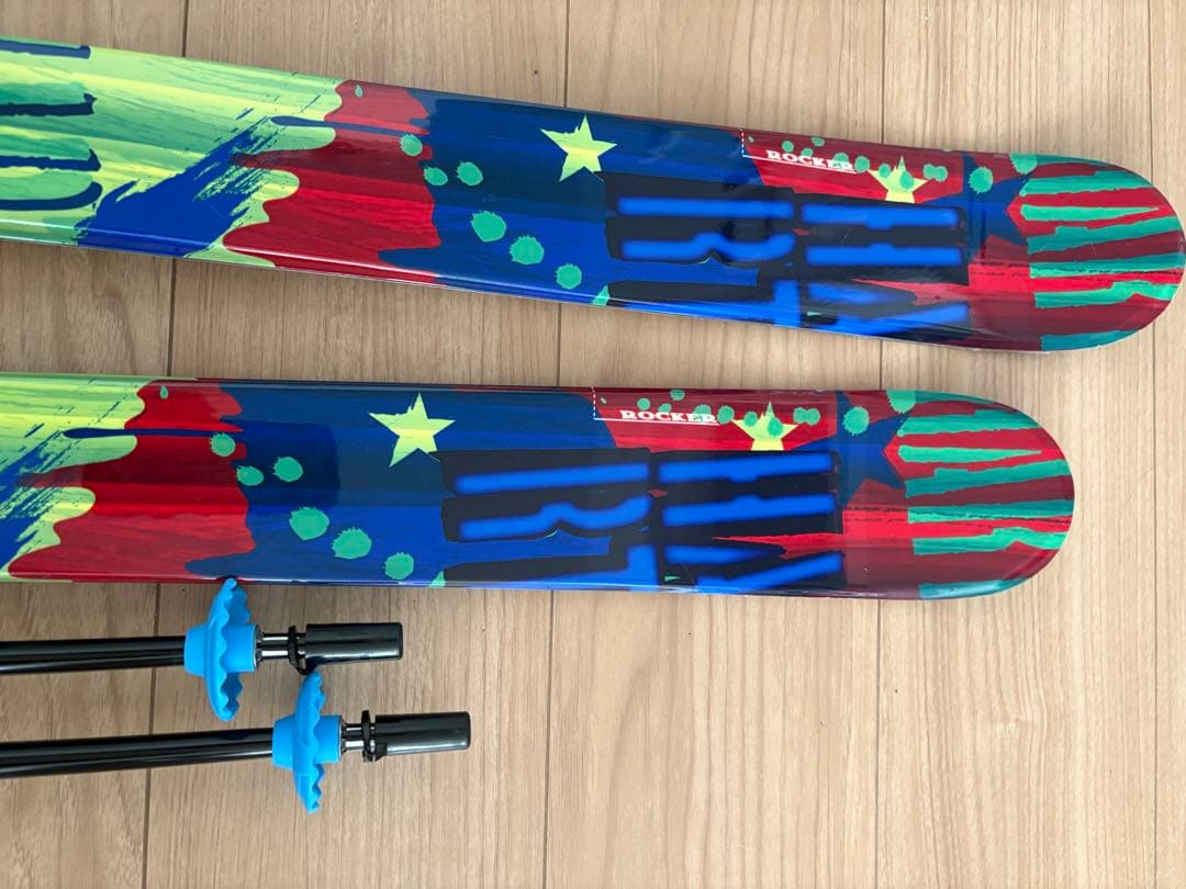 カラフルスキーセット男子用（ブーツ・バックパック付き）