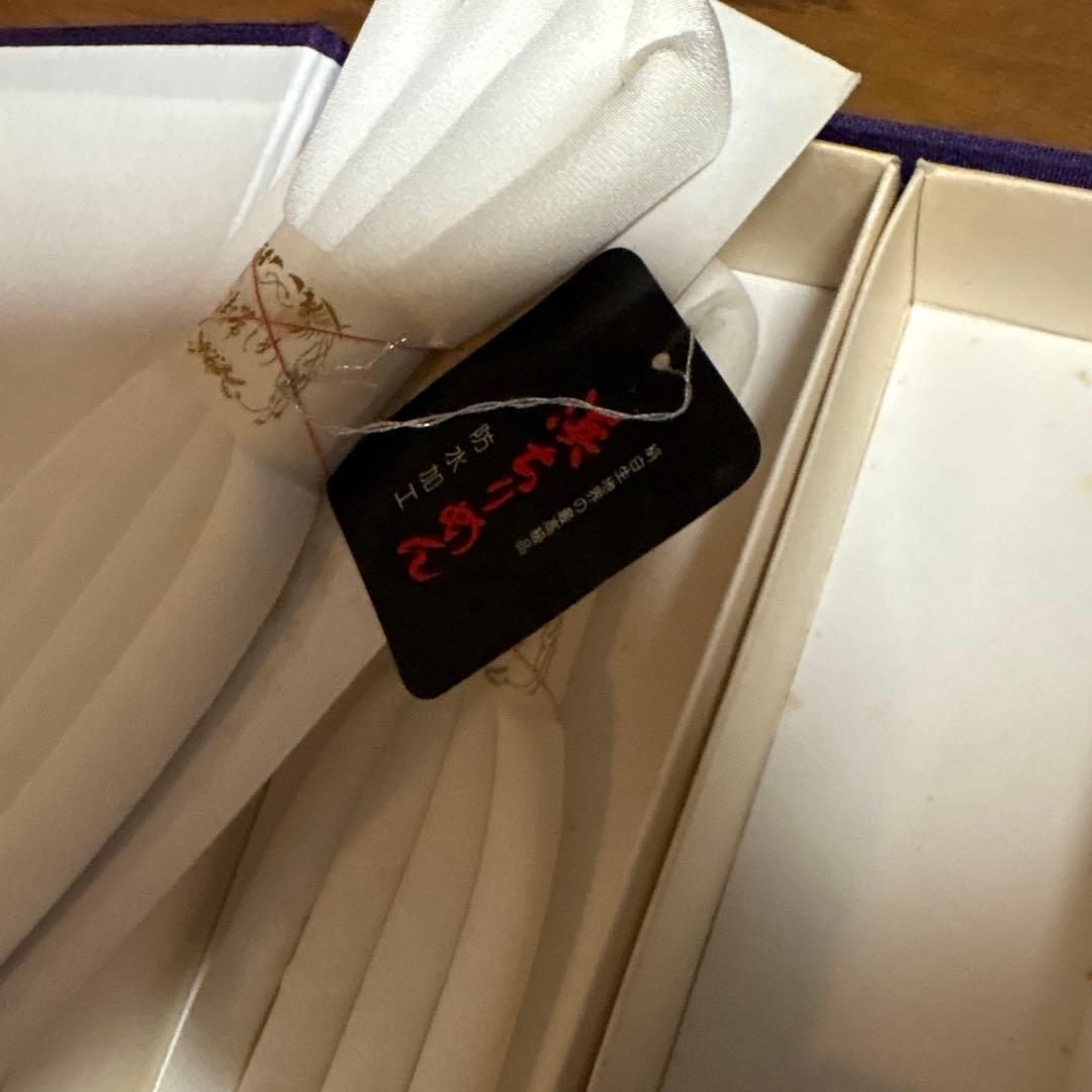 レア　特別出品　白無垢、打掛用　箱せこセット　帯締め二点、懐剣、扇　帯他