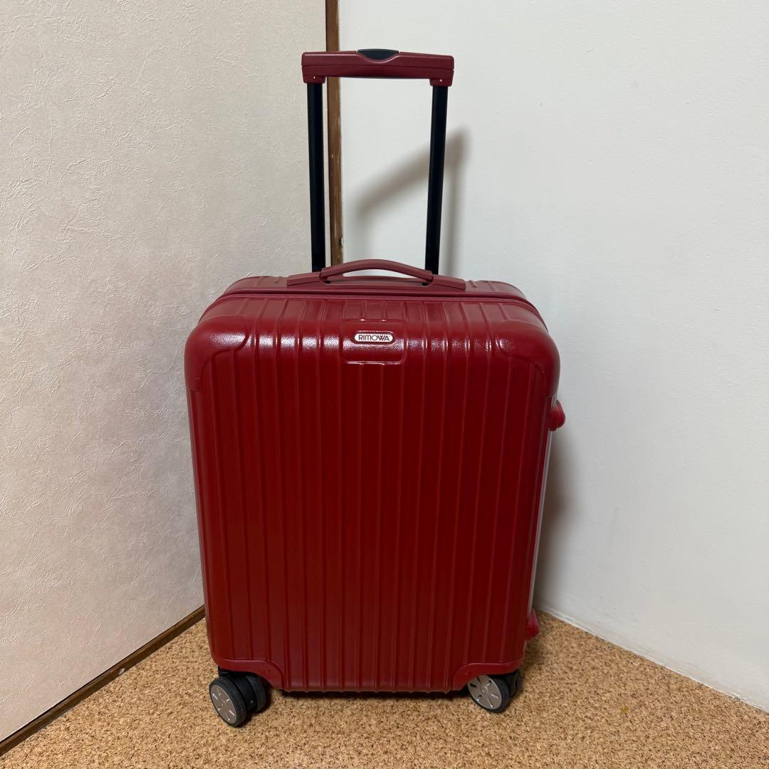 リモワ　RIMOWA サルサ 国内旅行用スーツケース 4輪 45L レッド