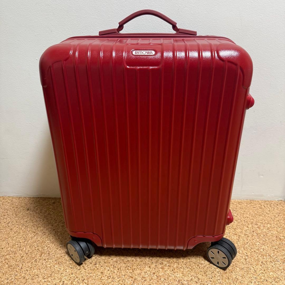 リモワ　RIMOWA サルサ 国内旅行用スーツケース 4輪 45L レッド