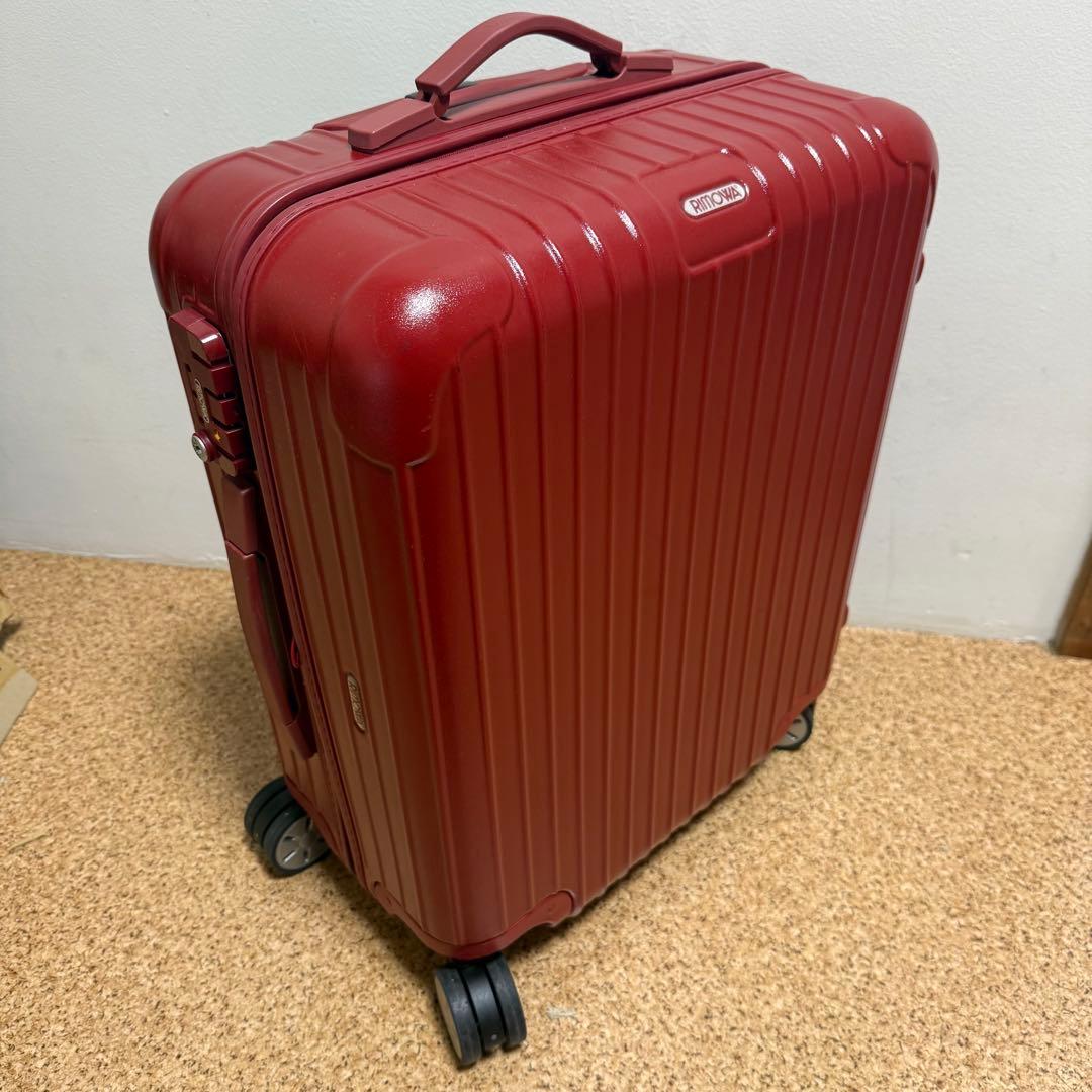 リモワ　RIMOWA サルサ 国内旅行用スーツケース 4輪 45L レッド