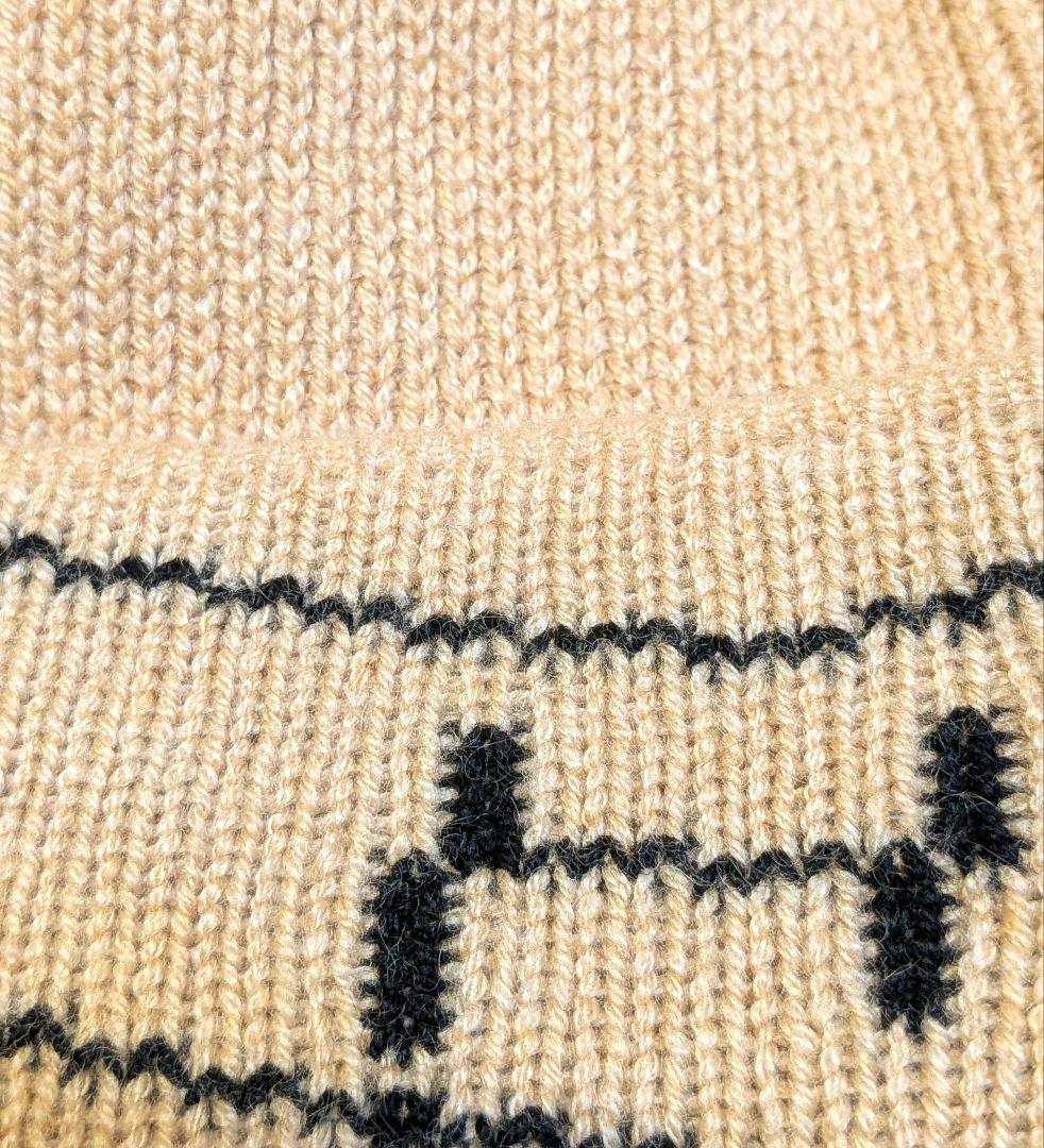 ​【週末限定セール】エルメス マルジェラ期 カシミヤ ニット帽 ヴィンテージ