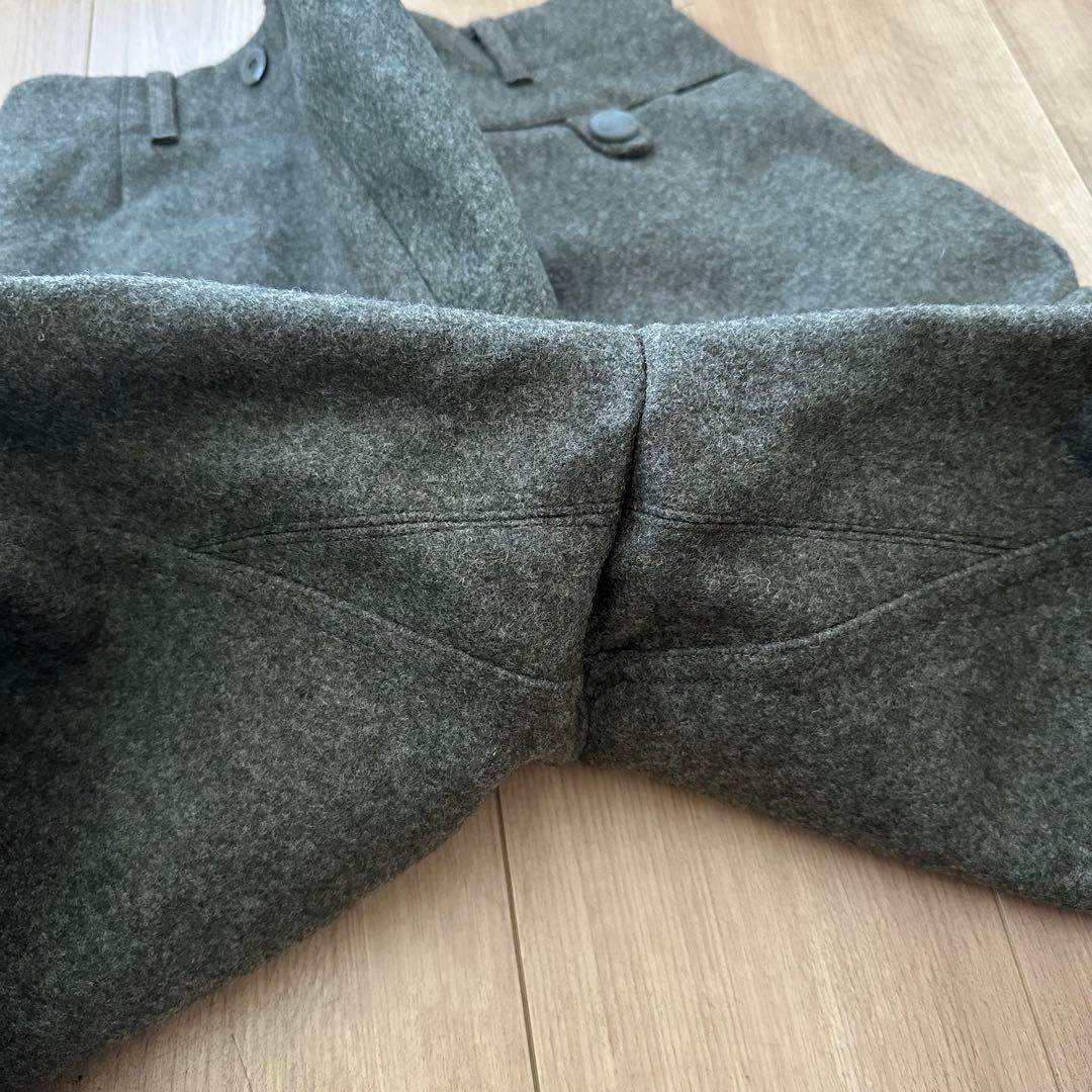 【未使用】70s スウェーデン軍　M39 ウールカーゴパンツ　ミリタリー　実物