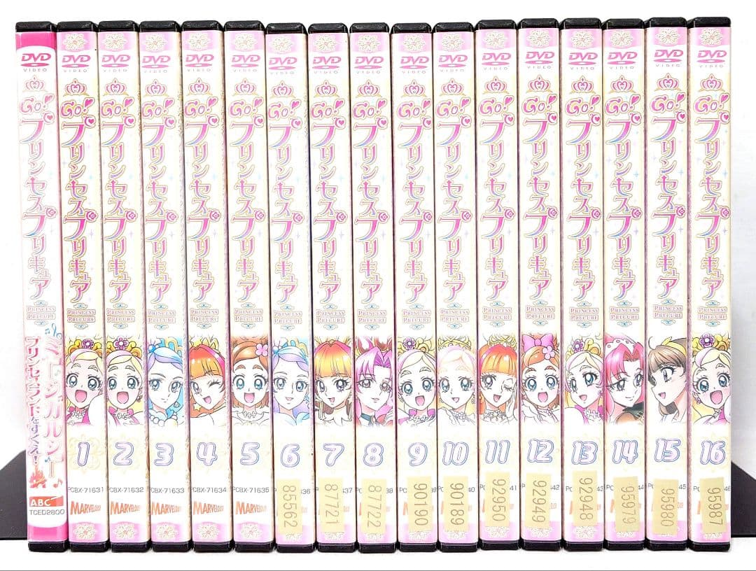 Go! プリンセスプリキュア/ミュージカルショー【DVD】全17巻