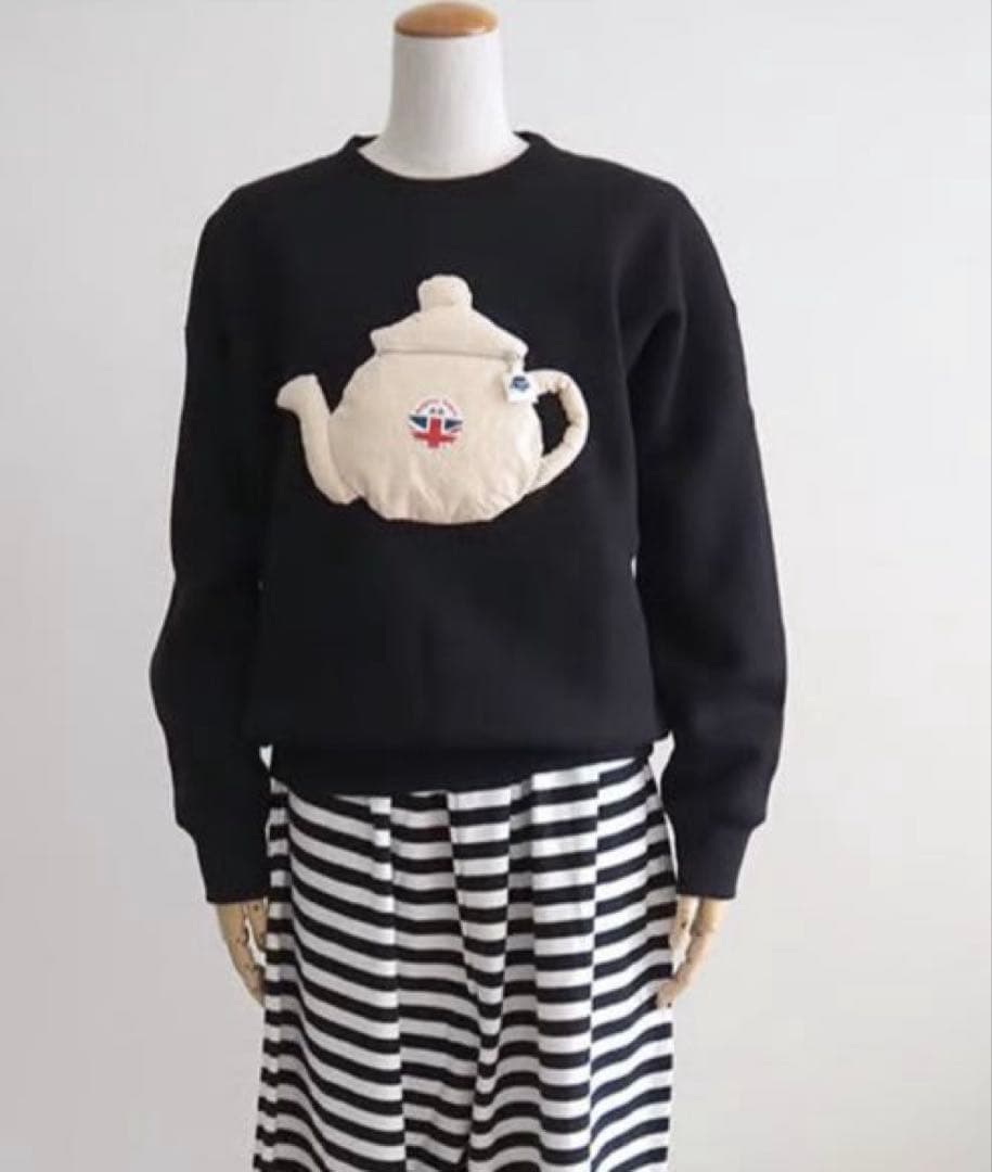R&D.M.co- ティーポットポーチスウェット