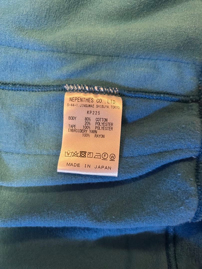 veryvery　Needles ベロアトラックジャケット　ブルーLサイズ