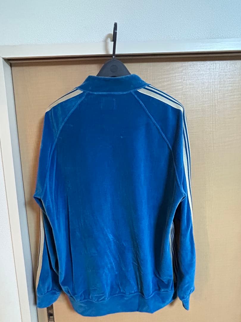 veryvery　Needles ベロアトラックジャケット　ブルーLサイズ