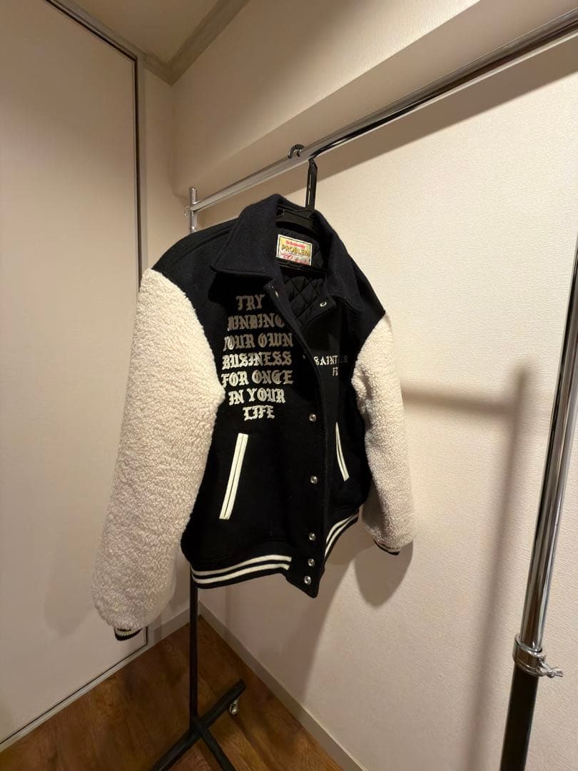 ジャケット・アウター SAINT Mxxxxxx CP_VARSITY JKT/LMA