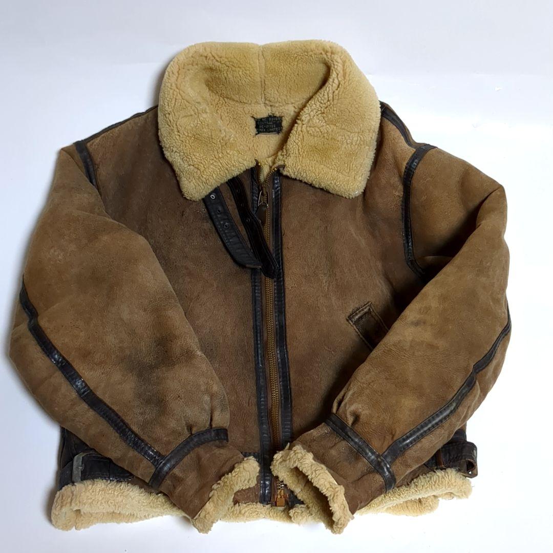 ✨AVIREX✨ムートンジャケット B3 40 シープレザー Lサイズ
