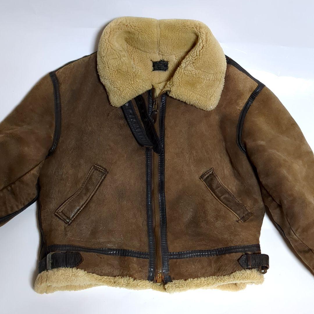 ✨AVIREX✨ムートンジャケット B3 40 シープレザー Lサイズ