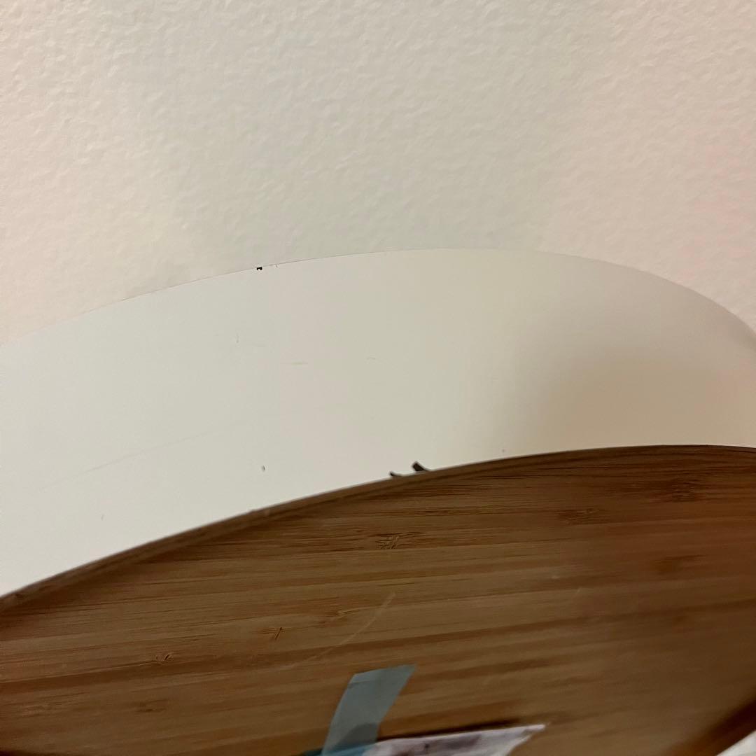 TEORI テオリ ミラー 新品・未使用品　Mサイズ　ホワイト　乳白