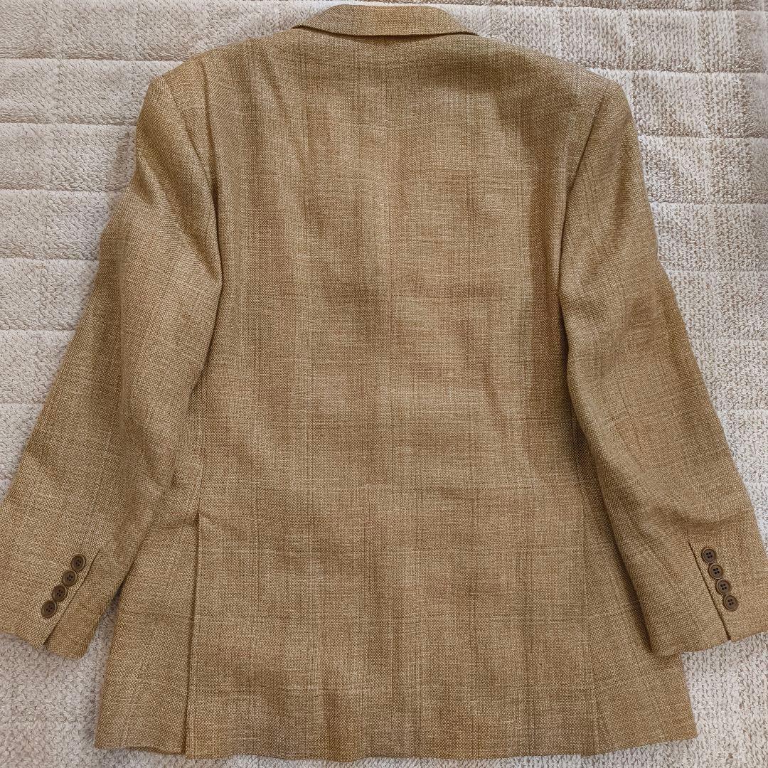 美品 ブルックスブラザーズ テーラード 三者混 シルク・リネン混 37SHT