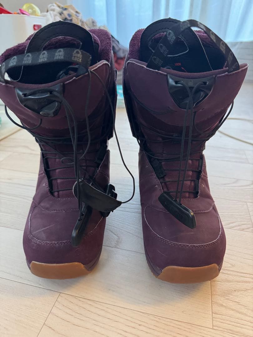 Salomon Ivy スノーボードブーツ 女性用 パープル　25CM