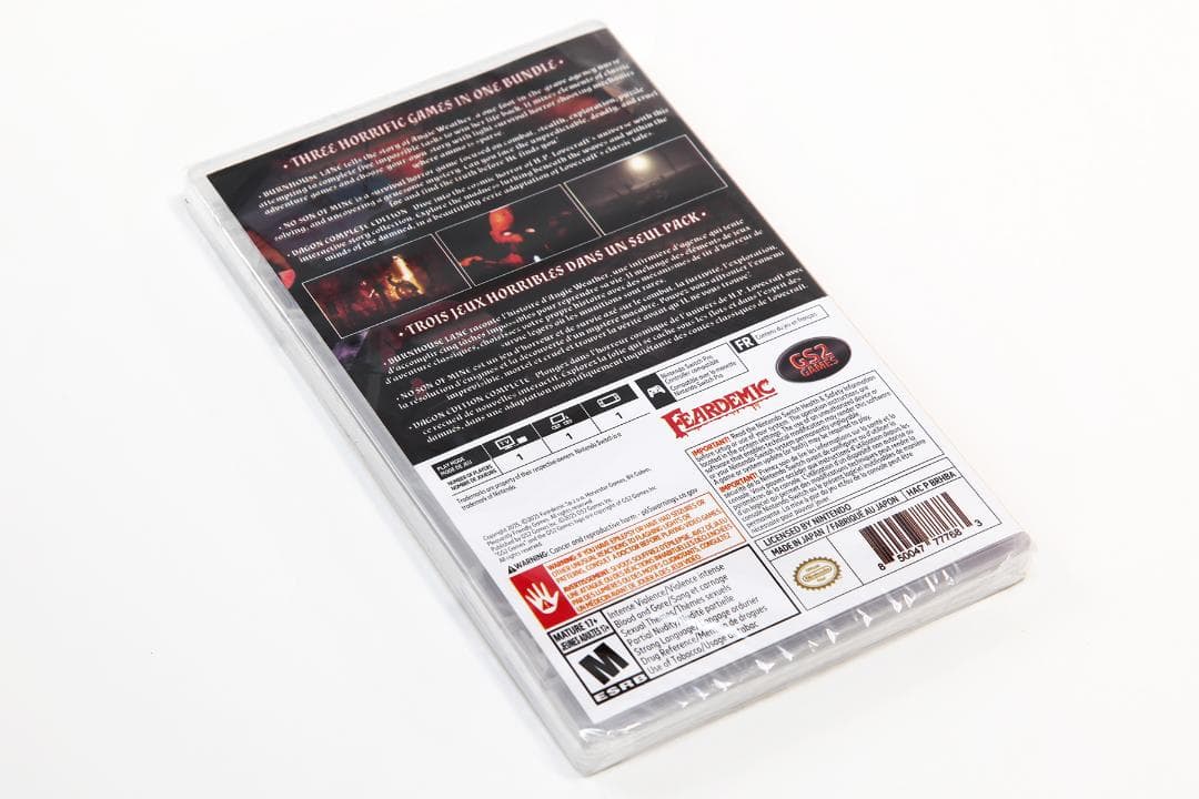 【新品】FEARDEMIC HORROR BUNDLE【switch】