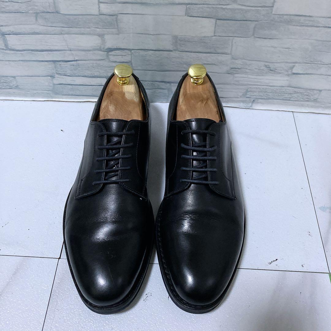 美品 ジャランスリワヤ ビジネスシューズ EDWARD 42 ダイナイト 黒