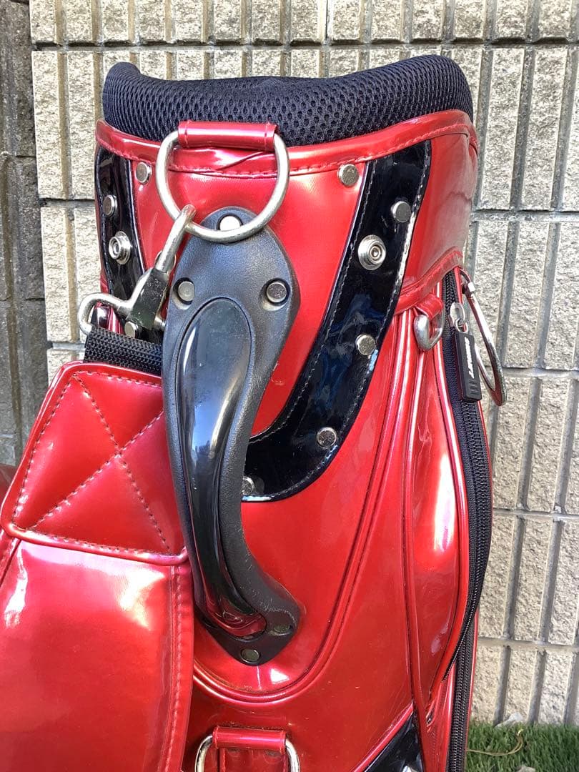 SHERIFF シェリフエナメルキャディバッグ