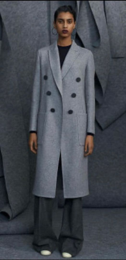 celine セリーヌ フィービー　カシミヤ リバーコート 36