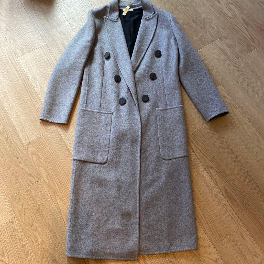 celine セリーヌ フィービー　カシミヤ リバーコート 36