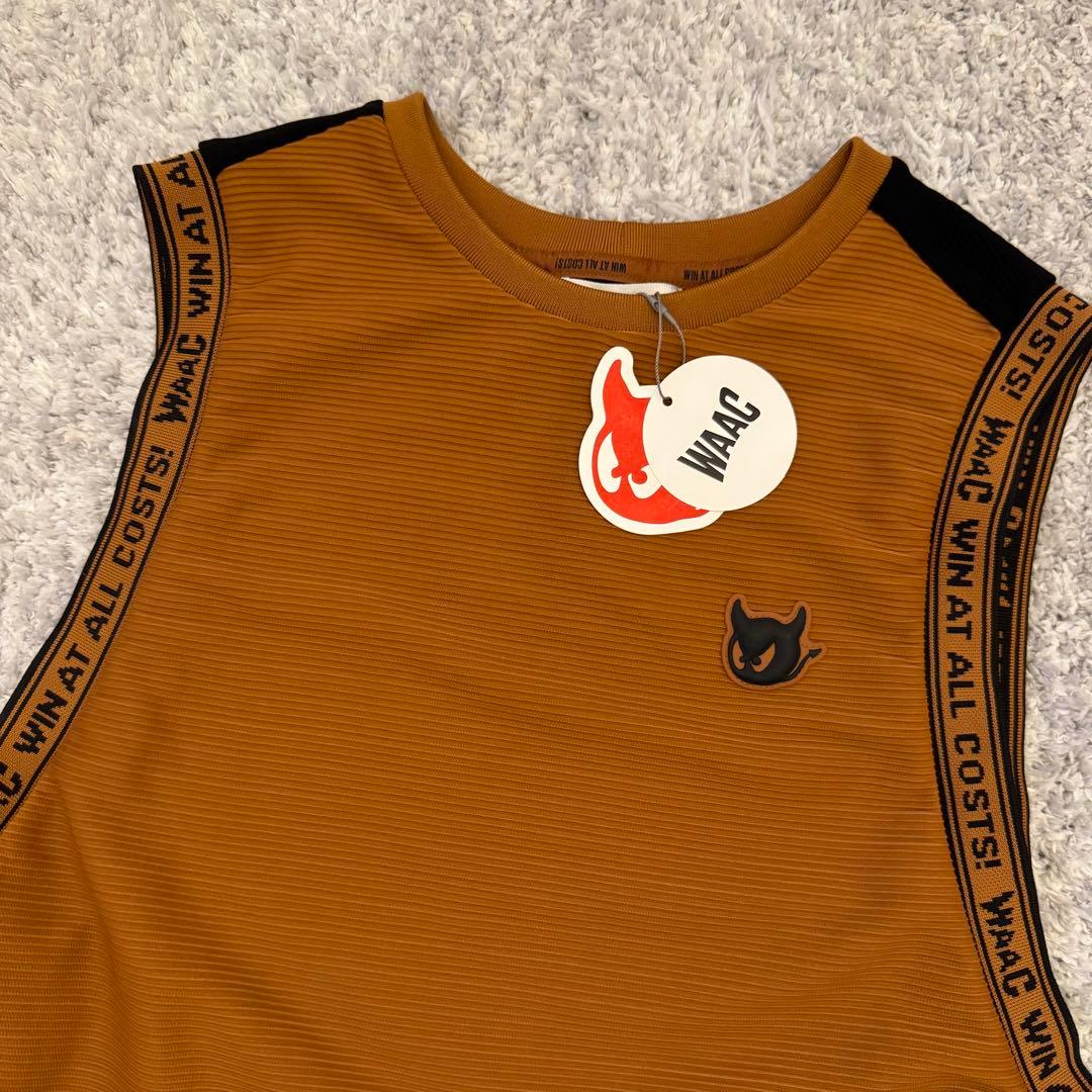 WAAC ワック レディース ゴルフ ベスト バイカラー 新品未使用タグ付き